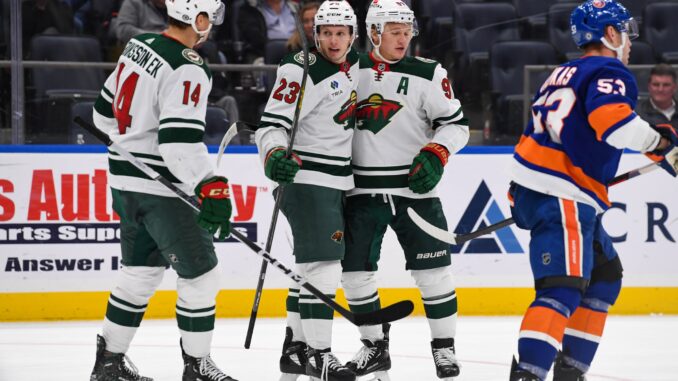 NHL: Minnesota Wild at New York Islanders