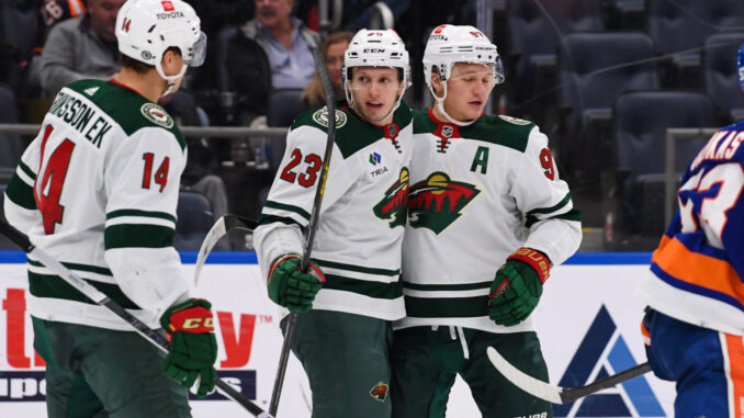 NHL: Minnesota Wild at New York Islanders